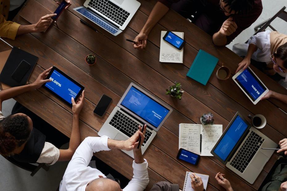 on page seo team at work
