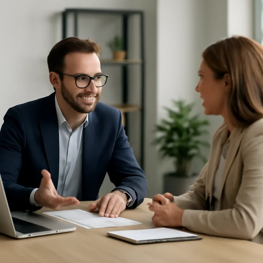 Business consultation about next steps for Law Firm SEO Surrey