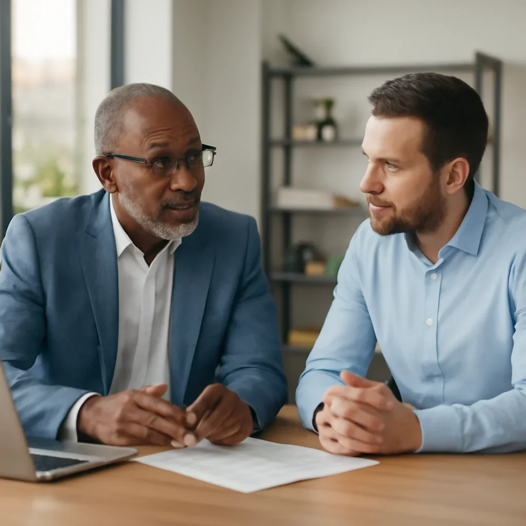 Business consultation about next steps for Startup SEO Surrey